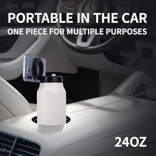 acuum Insulated Water Bottle with Holder